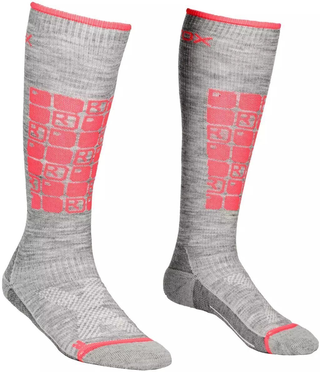 Lyžiarske ponožky Ortovox Ski Compression W Grey Blend Lyžiarske ponožky