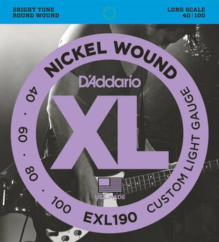 Žice za bas gitaru D'Addario EXL190 - 1