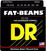 Struny pro 6-strunnou baskytaru DR Strings Fat Beams FB6-30