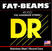 Jeux de 5 cordes basses DR Strings Fat Beams Stainless 5 Strings 040-120