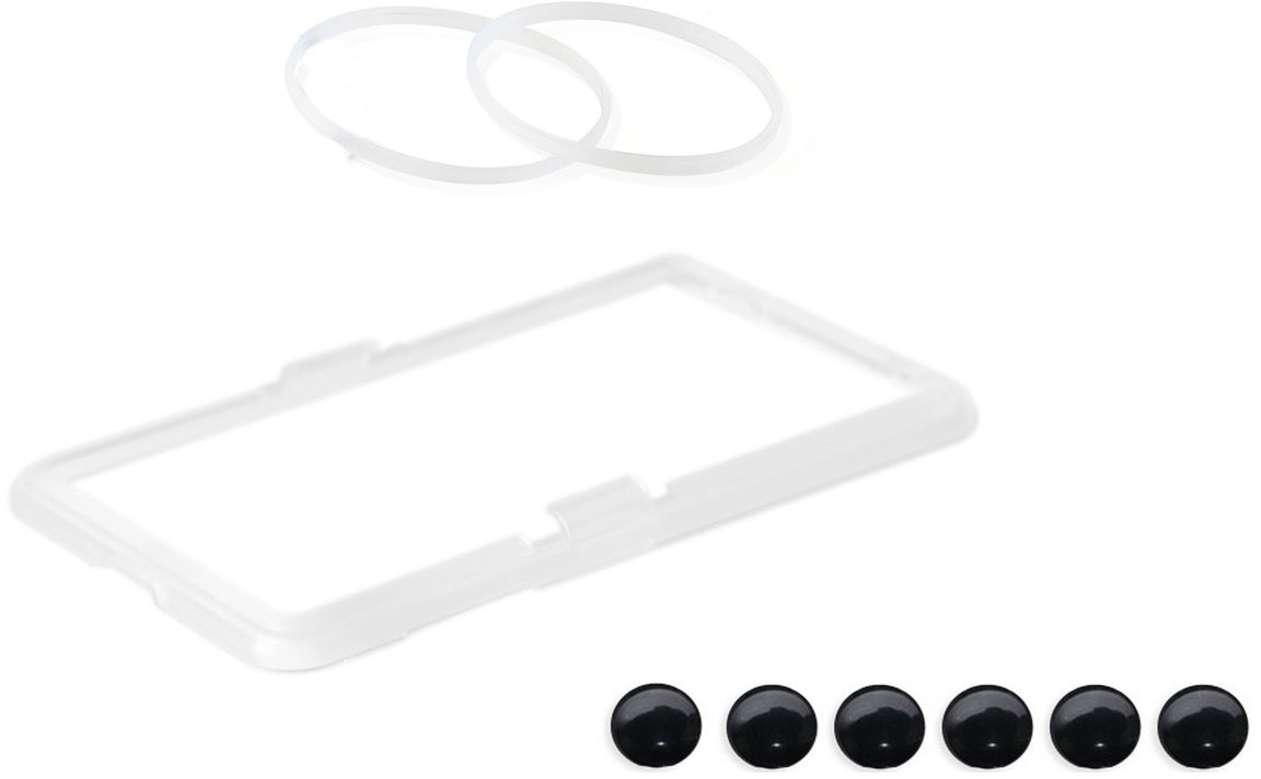 Wzmacniacz słuchawkowy FiiO HS12 X1/X3 Stacking Kit Transparent