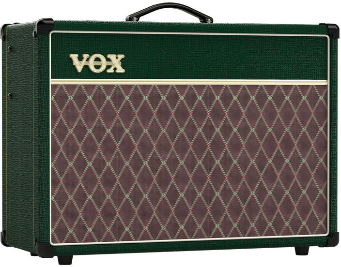 Csöves gitárkombók Vox AC15C1 British Racing Green Limited Edition