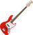 Elektrická baskytara Fender Squier Affinity Jazz Bass RW Race Red