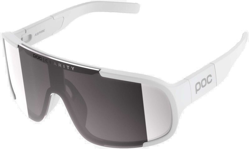 Kolesarska očala POC Aspire Hydrogen White/Clarity Road Silver Mirror Kolesarska očala