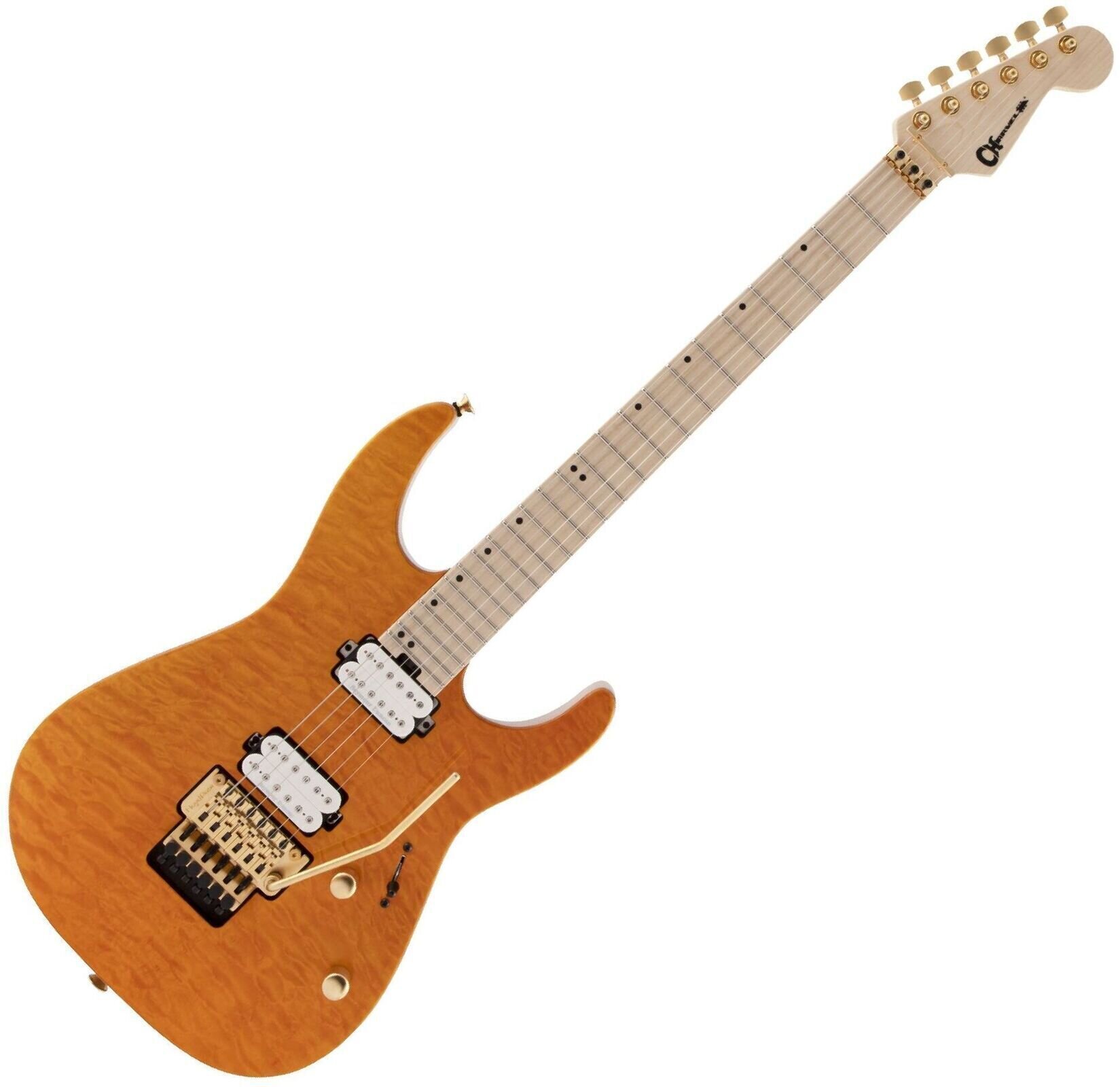 Gitara elektryczna Charvel Pro-Mod DK24 HH FR M Dark Amber