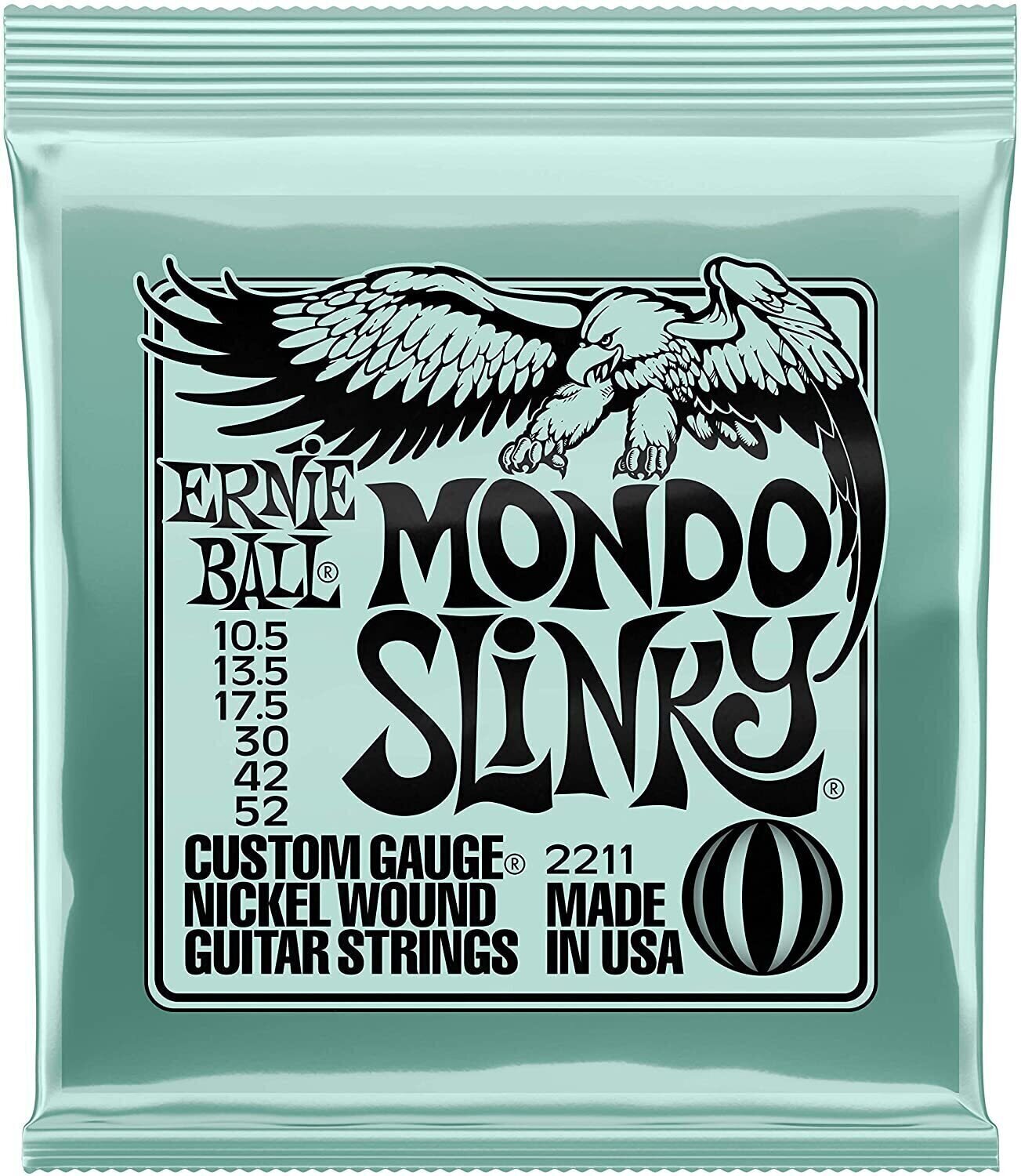 Struny pro elektrickou kytaru Ernie Ball 2211 Mondo Slinky