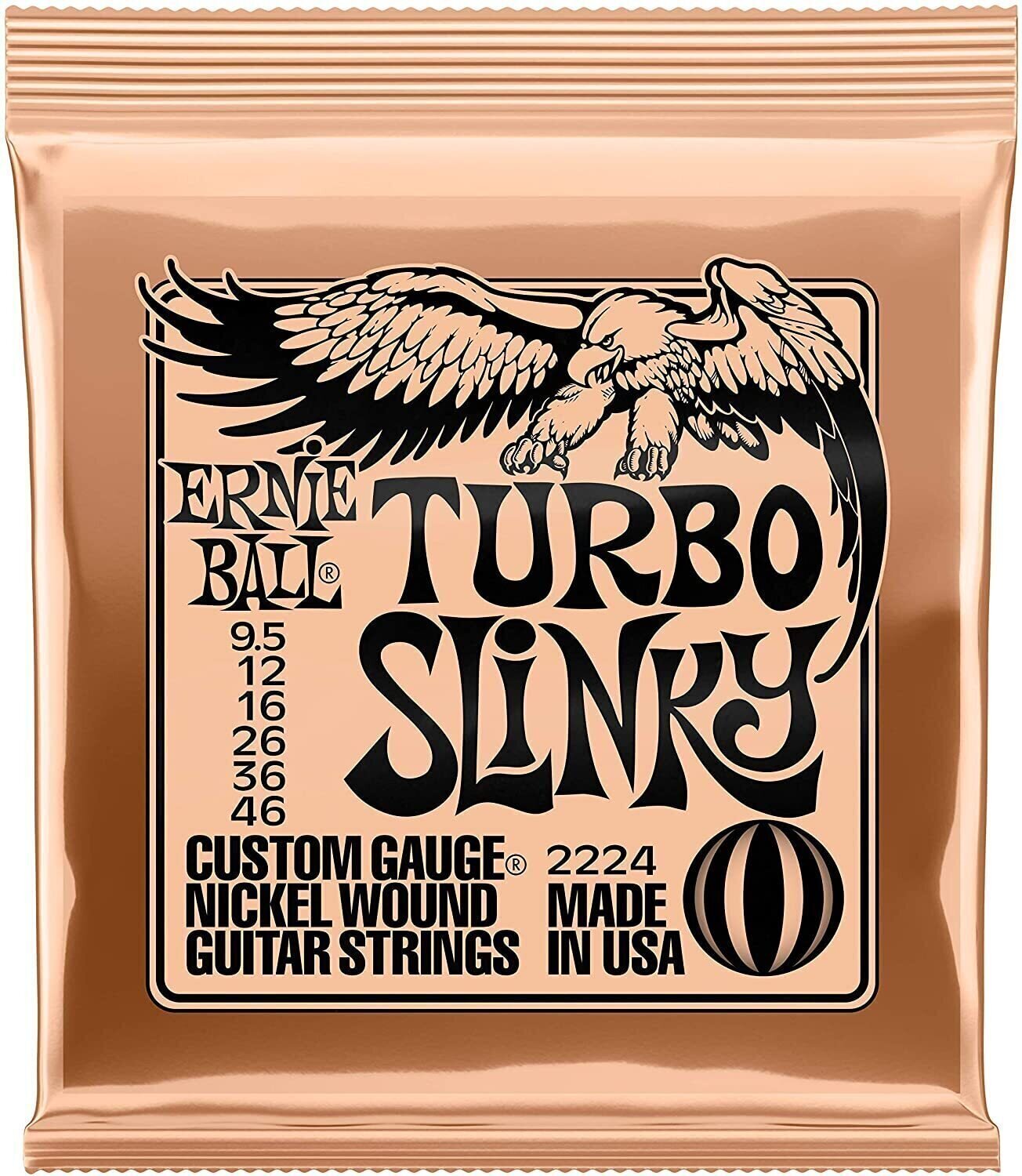 Struny pro elektrickou kytaru Ernie Ball 2224 Turbo Slinky