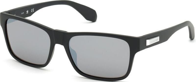 Γυαλιά Ηλίου Lifestyle Adidas OR0011 02C Matte Black/Smoke/Silver Flash L Γυαλιά Ηλίου Lifestyle
