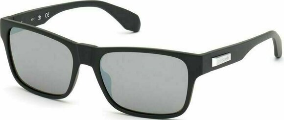 Életmód szemüveg Adidas OR0011 02C Matte Black/Smoke/Silver Flash L Életmód szemüveg - 1