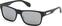 Életmód szemüveg Adidas OR0011 02C Matte Black/Smoke/Silver Flash L Életmód szemüveg