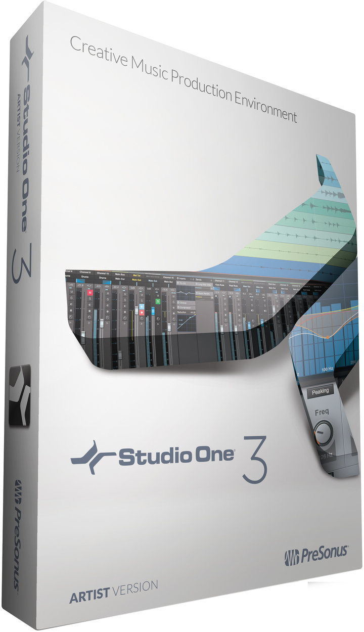 DAW-programvara för inspelning Presonus Studio One 3 Artist