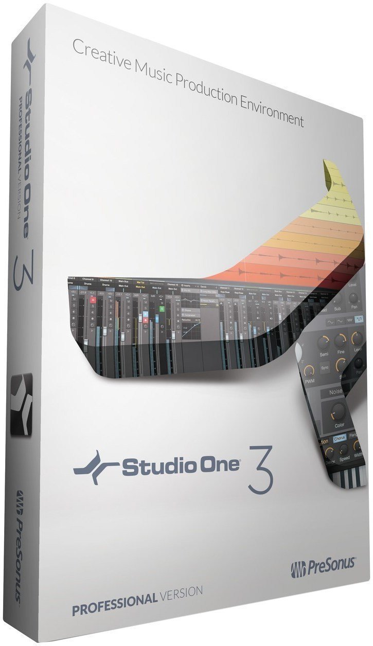 Nahrávací studiový software DAW Presonus Studio One 3 Crossgrade