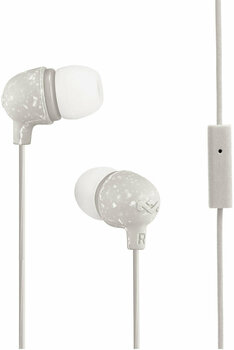 En la oreja los auriculares House of Marley Little Bird 1-Button Remote with Mic White - 1