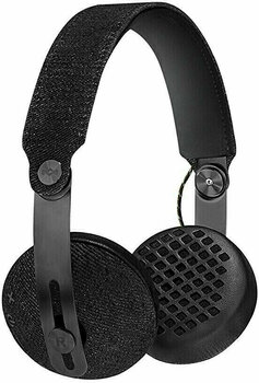 Wireless On-ear headphones House of Marley Rise BT Black - 1