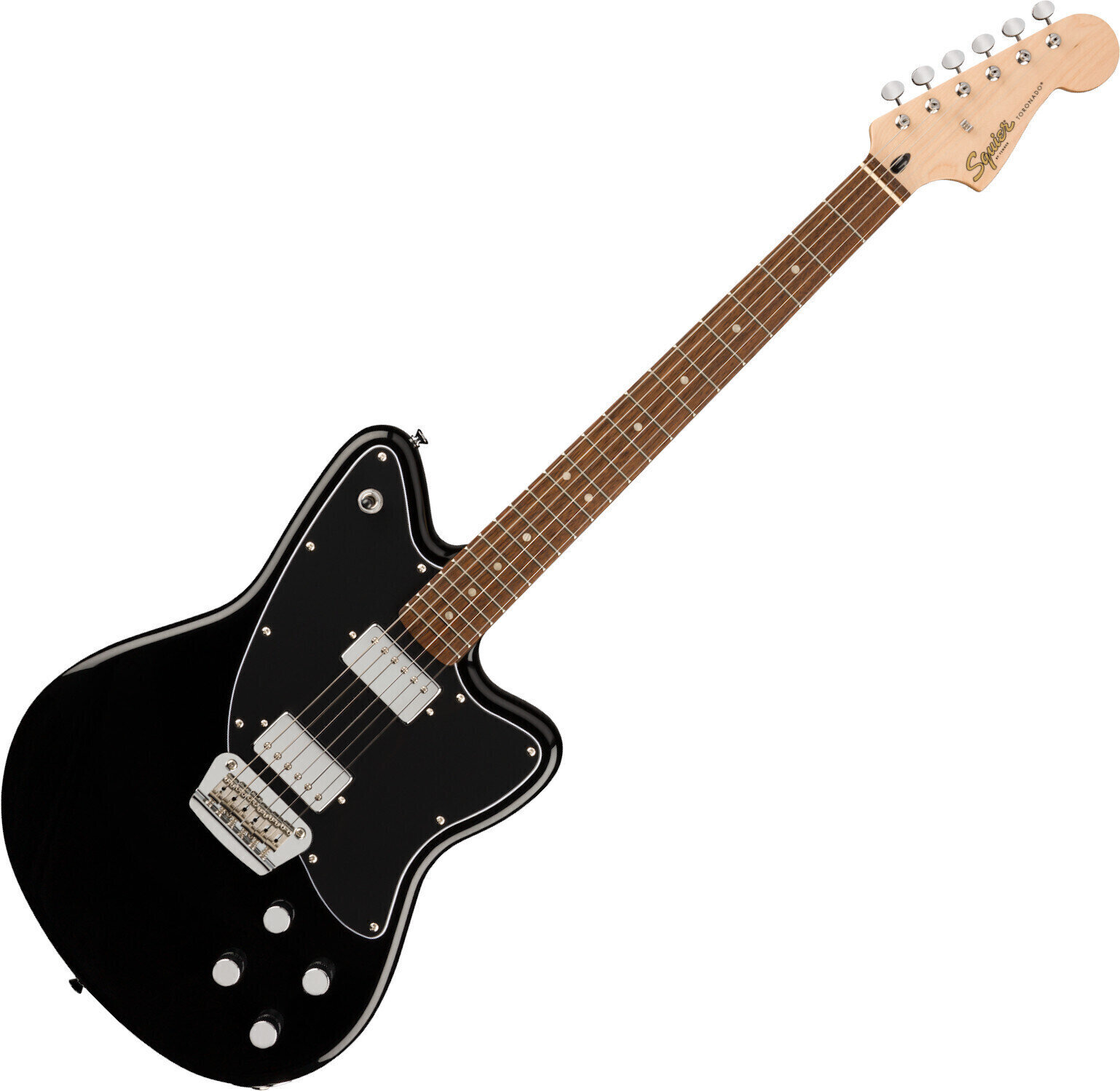 Elektrische gitaar Fender Squier Paranormal Toronado IL Zwart
