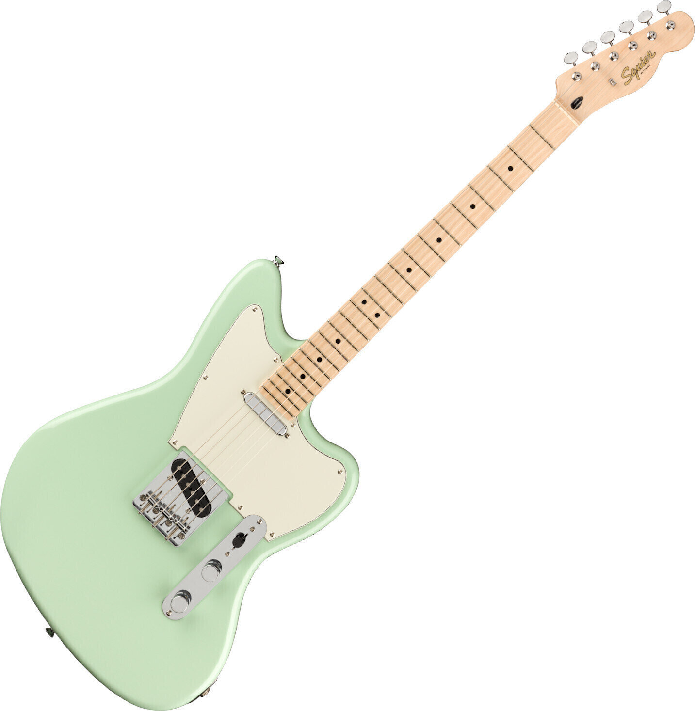 Guitare électrique Fender Squier Paranormal Offset Telecaster MN Surf Green