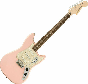 Electric guitar Fender Squier Paranormal Cyclone IL Shell Pink - 1