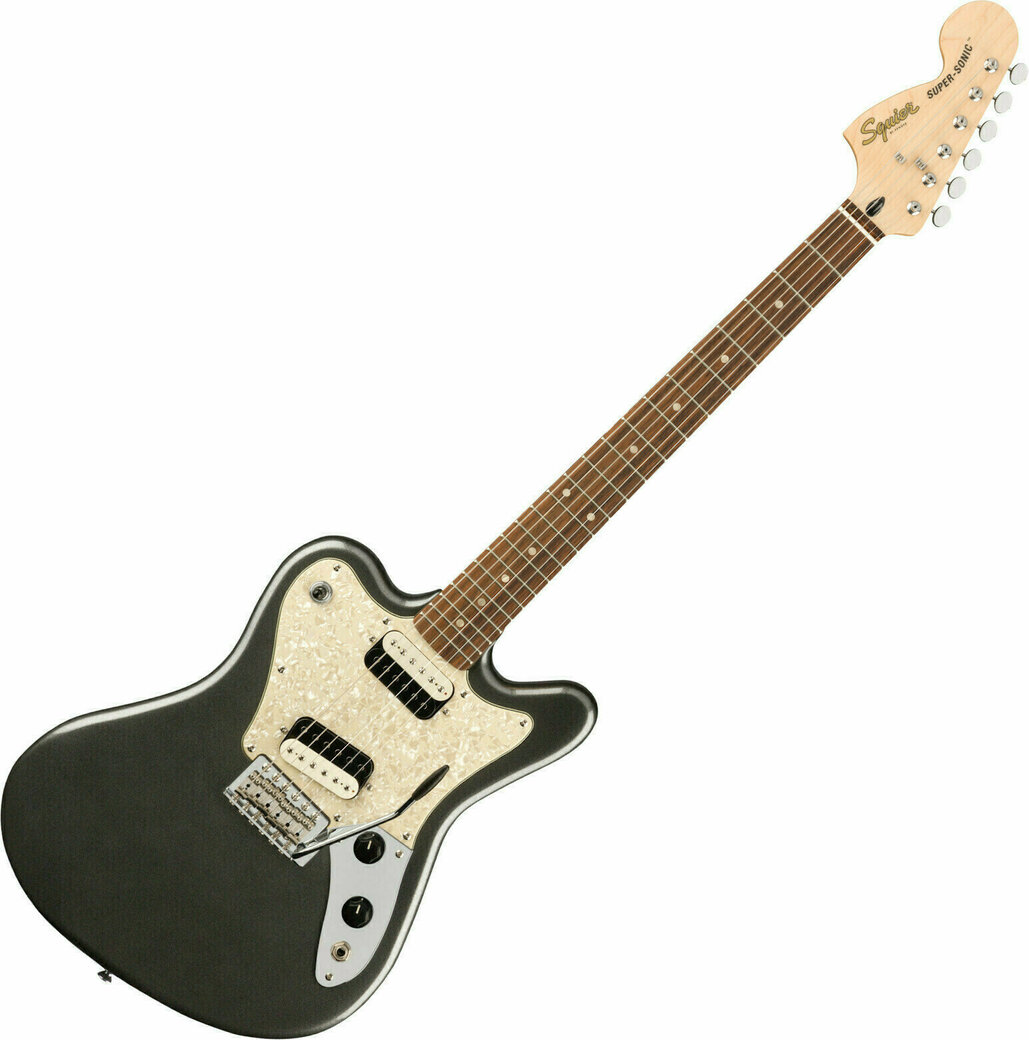 ギター Squier by Fender Paranormal Super Sonic Squier by Fender Paranormal Super-Sonic (Shell Pink/Laurel