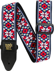 Gitaarriem Ernie Ball Classic Jacquard Taos Fire Red Gitaarriem