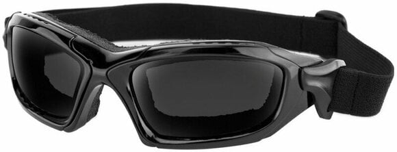 Motorcycle Glasses Bobster Diesel Gloss Black/Smoke/Yellow/Clear Motorcycle Glasses - 1
