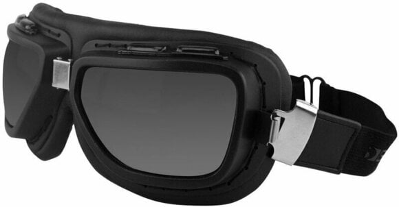 Motorcycle Glasses Bobster Pilot Adventure Matte Black/Smoke/Clear Motorcycle Glasses - 1
