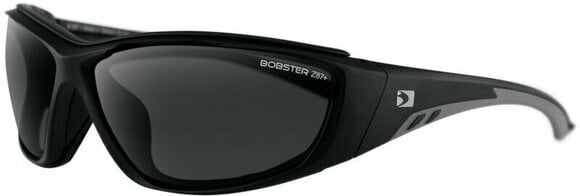Motorcycle Glasses Bobster Rider Matte Black/Smoke Motorcycle Glasses - 1