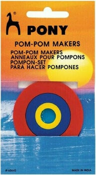 Pripomoček za pletenje Pony Pom Pom Maker Plastic - 1
