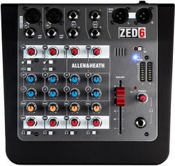 Analoges Mischpult Allen & Heath ZED-6 Analoges Mischpult