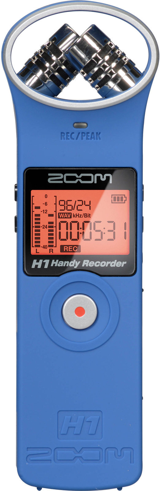 Mobile Recorder Zoom H1 Blue