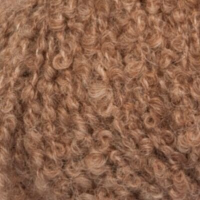 Fios para tricotar Drops Alpaca Bouclé 0602 Brown