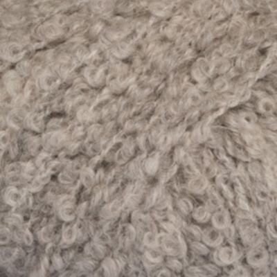 Knitting Yarn Drops Alpaca Bouclé 5110 Light Grey