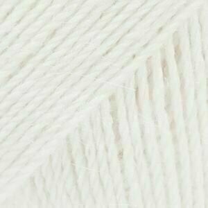 Fil à tricoter Drops Alpaca 101 White - 1