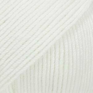Fil à tricoter Drops Baby Merino 01 White - 1