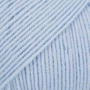 Strickgarn Drops Baby Merino Uni Colour 24 Light Sky Blue Strickgarn - 1