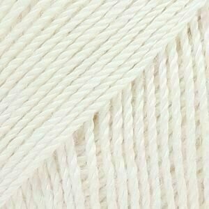 Fil à tricoter Drops Babyalpaca 1101 White - 1