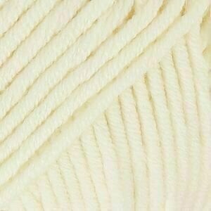 Fil à tricoter Drops Big Merino 01 Off White - 1