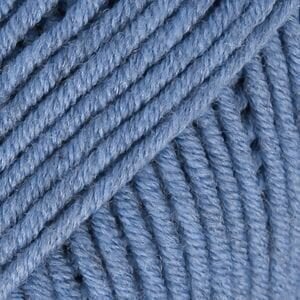 Fios para tricotar Drops Big Merino 07 Jeans Blue