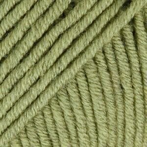 Strickgarn Drops Big Merino Uni Colour 13 Olive Strickgarn