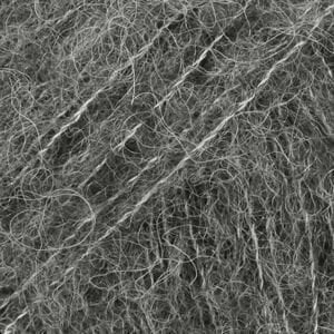 Pletací příze Drops Brushed Alpaca Silk 03 Grey - 1