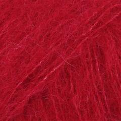 Stickgarn Drops Brushed Alpaca Silk Uni Colour 07 Red Stickgarn