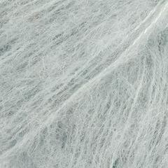 Strickgarn Drops Brushed Alpaca Silk Uni Colour 14 Light Grey Green Strickgarn
