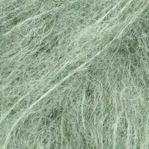 Fil à tricoter Drops Brushed Alpaca Silk 21 Sage Green - 1