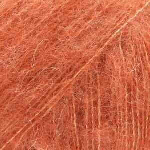 Filati per maglieria Drops Brushed Alpaca Silk 22 Pale Rust