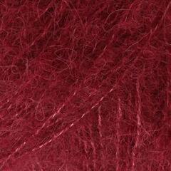 Przędza dziewiarska Drops Brushed Alpaca Silk Uni Colour 23 Bordeaux Przędza dziewiarska