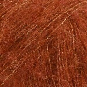 Strikkegarn Drops Brushed Alpaca Silk 24 Rust - 1