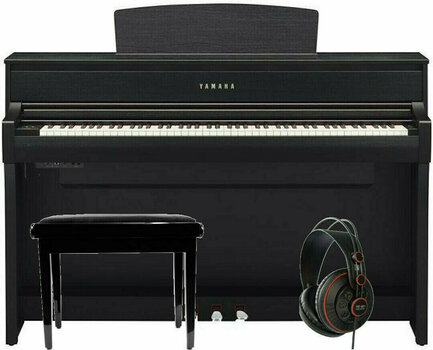 Piano numérique Yamaha CLP-675 B Set Noir Piano numérique - 1