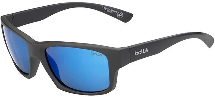 Óculos de náutica Bollé Holman Matte Black/HD Polarized Offshore Blue Óculos de náutica