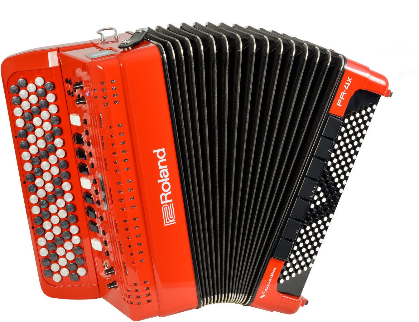 Harmonikan painike Roland FR-4x Red Harmonikan painike