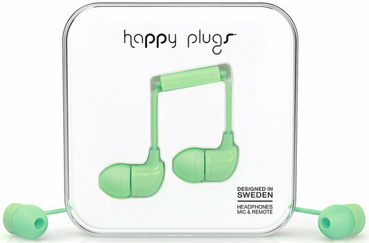 Sluchátka do uší Happy Plugs In-Ear Mint - 1