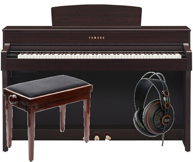 Piano numérique Yamaha CLP-645 R SET Palissandre Piano numérique
